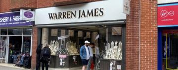 Warren James comes to Montague Street, Worthing